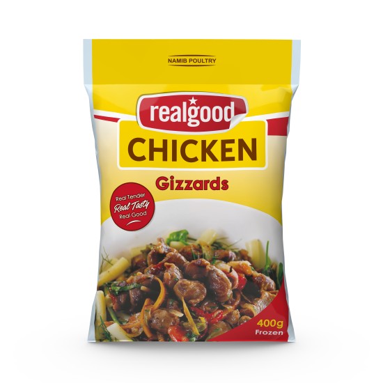 REAL GOOD CHICKEN GIZZARDS 400GR