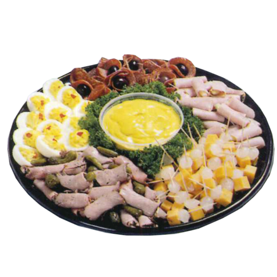 DELI PLATTER PNP COCKTAIL SNACK PLAT 1EA