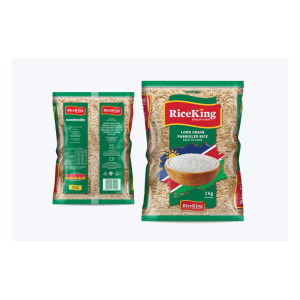 RICE KING PARBOILED RICE 2KG