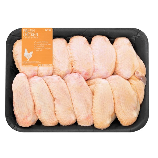 PNP BUTCHERY FRZN CHICKEN WINGS 1PK