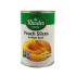 RHODES PEACH SLICES JUICE 410GR