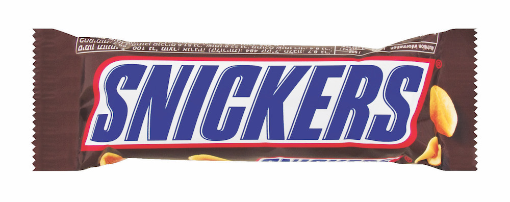 SNICKERS CHOCOLATE BAR SINGLE 50GR
